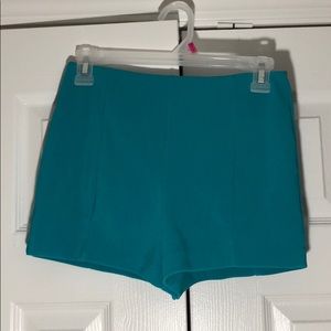 Blue Mid-rise Forever 21 Shorts (S)